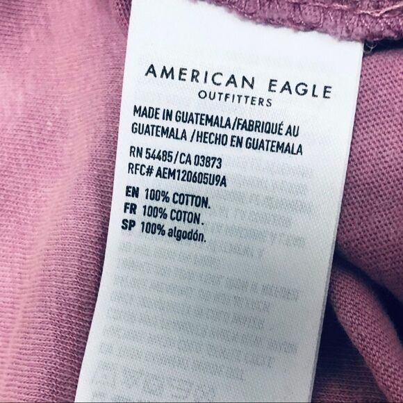 American Eagle X MTV I Want My MTV Graphic Retro Band Tee T-Shirt Pink Music XS - Picture 5 of 5